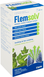 Flemsolv Herbal Expectorant Syrup 200ml