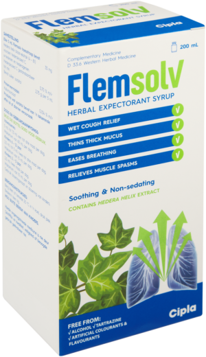 Flemsolv Herbal Expectorant Syrup 200ml
