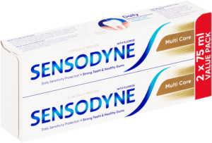 Sensodyne Multi Care Fluoride Toothpaste 2 x 75ml