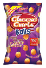 Willards Cheese Curls Fruit Chutney Flavoured Maize Snack 100g