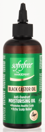 Sofnfree Black Castor Oil Anti-Dandruff Moisturising Oil 200ml