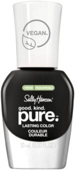 Sally Hansen Good. Kind. Pure. Black Stone Nail Color 10ml