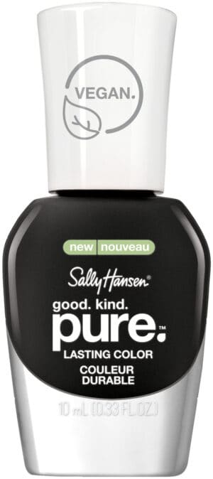 image-0 Sally Hansen Good. Kind. Pure. Black Stone Nail Color 10ml