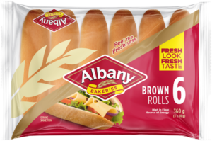 Albany Superior Brown Rolls 6pk