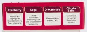 Quatrocran Nutrients for Urinary Care Capsules 30pk