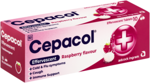 Cepacol Raspberry Flavour Raspberry Flavour Effervescent Tablets 10pk