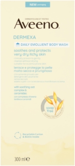 Aveeno Dermexa Daily Emollient Body Wash 300ml