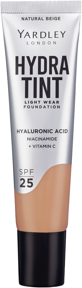 Yardley Natural Beige SPF 25 Hydra Tint Light Wear Foundation 30ml