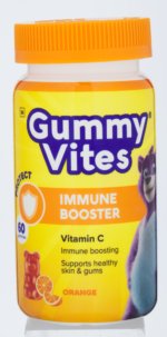 Gummy Vites Orange Flavour Immuno Support Jelly Bear Gums 60pk