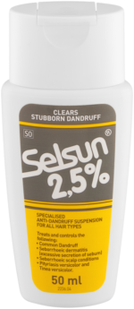 Selsun 2.5% Selenium Sulphide Shampoo 50ml