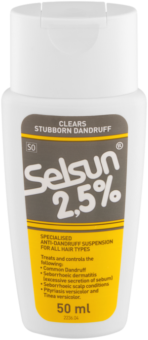 Selsun 2.5% Selenium Sulphide Shampoo 50ml