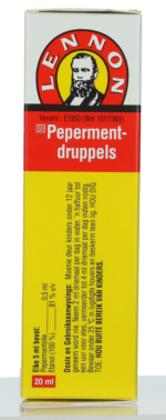 Lennon Pepermentdruppels Drops 20ml