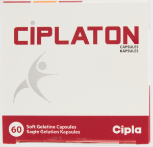 Ciplaton Soft Gelatin Capsules 60pk