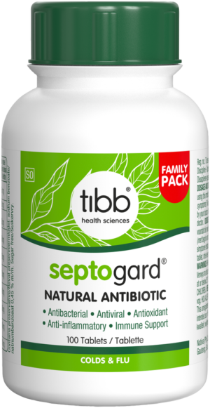 Tibb Septogard Natural Antibiotic Tablets 100pk
