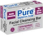 Pure Facial Cleansing Glycerine Bar Soap 100g