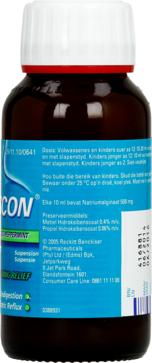Gaviscon Liquid Peppermint Suspension 150ml