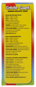 Créche Guard Cherry Flavour Immune Multivit Syrup 200ml