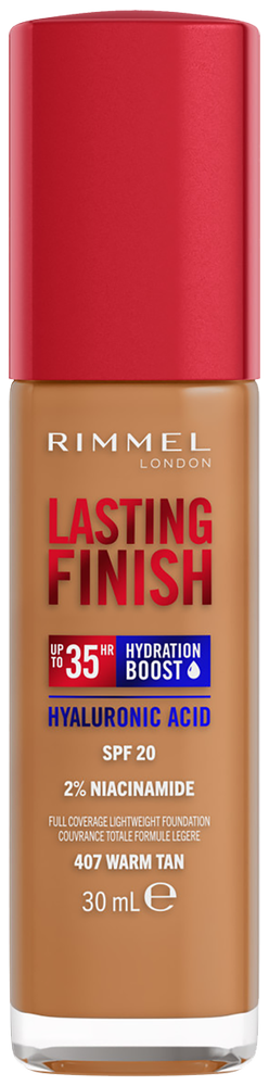 Rimmel Lasting Finish 407 SPF 20 35HR Foundation 30ml