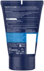 Nivea MEN Deep Cleansing Protect & Care Face Wash 100ml