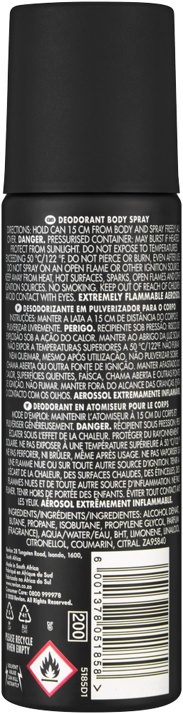 Revlon Man Fire & Ice Blaze Deodorant Body Spray 120ml