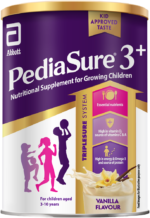 Pediasure 3+ Vanilla Flavour Nutritional Supplement for Growing Children 1.6kg