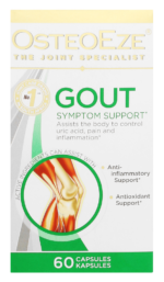 Osteoeze Gout Symptom Support Capsules 60pk