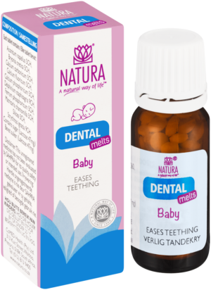 Natura Baby Dental Melts Tablets 50pk