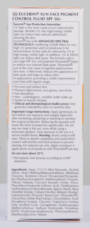 Eucerin Sun Protection SPF 50+ Pigment Control Sun Fluid 50ml
