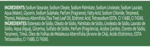 Sunlight Protect Tea Tree Face and Body Bar Soap 175g