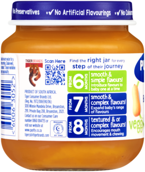 Purity From 6 Months Butternut Veggi 125ml