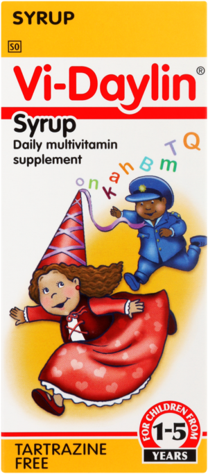 image-0 Vi-daylin Syrup Daily Multivitamin Supplement 150ml