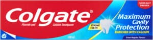 Colgate Maximum Cavity Protection Great Regular Flavour Fluoride & Calcium Toothpaste 100ml