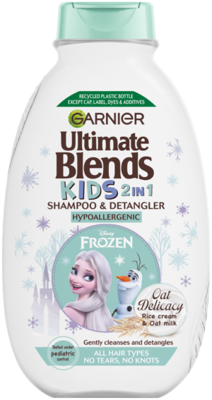 Garnier Ultimate Blends Oat Delicacy 2 in 1 Kids Shampoo & Detangler 250ml