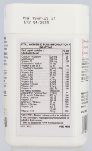 Vital Multitime Women 50+ Multivitamin Caplets 30pk