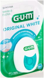 GUM Original White Waxed Floss 30m