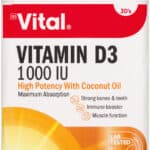Vital Vitamin D3 1000 IU Softgel Capsules 30pk