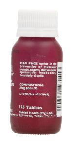 Natura Mag Phos Biochemic Tissue Salt Tablets 125pk