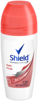 Shield Women Fresh Musk Antiperspirant Roll-On Deodorant 50ml