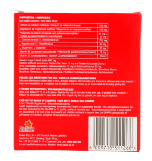 Crampease Strawberry Fizzy Muscle Relief Effervescent Tablets 3 x 10pk