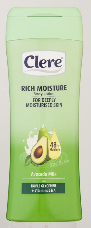 Clere Avocado Milk Body Lotion 200ml
