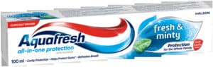 image-0 Aquafresh All-in-One Protection Fresh & Minty Fluoride Toothpaste 100ml