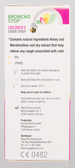 Bronchostop Children's Cough Syrup 120ml