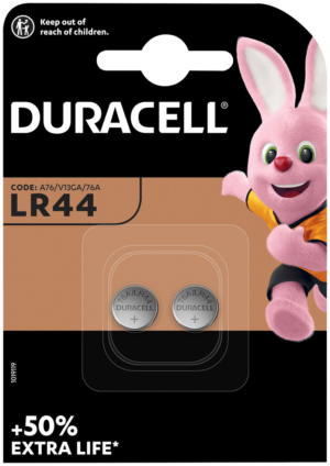 Duracell Specialty LR44 Specialty Alkaline Button Batteries 2s