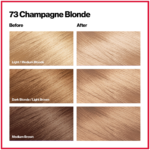 Revlon Colorsilk Champagne Blonde Beautiful Color Permanent Hair Colour 1s