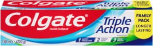 Colgate Triple Action Original Mint Fluoride Toothpaste 150ml