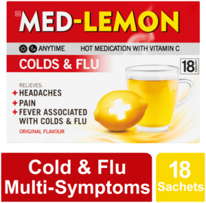 Med-lemon Original Flavour Hot Medication 18pk