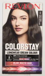 Revlon ColorStay Darkest Brown Longwear Cream Colour 1s