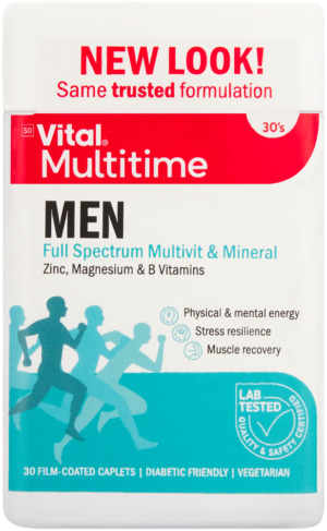 image-0 Vital Multitime Full Spectrum Multivit & Mineral for Men 30pk