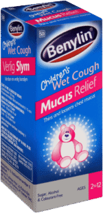 Benylin Mucus Relief Children's Wet Cough Syrup 50ml