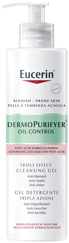 Eucerin DermoPurifyer Oil Control Triple Effect Cleansing Gel 400ml